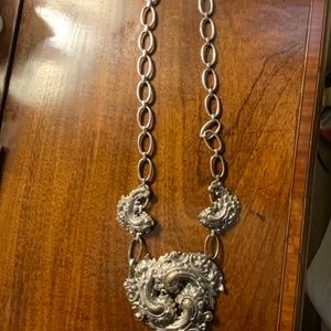 Vintage silver necklace